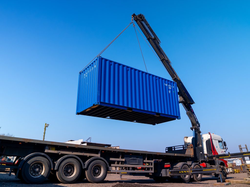 Shipping Container Delivery